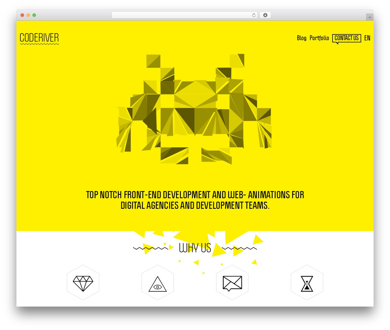 Coderiver WordPress theme - riverco.de
