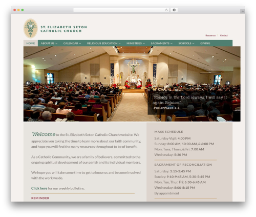 Ezchurch WordPress plugin - setonchurch.org