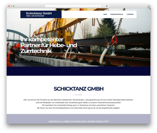Inside Theme theme WordPress - schicktanzgmbh.de