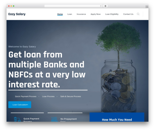 Pylon WordPress theme - eazysalary.com