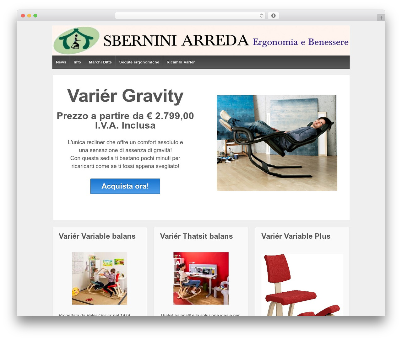 Responsive premium WordPress theme - sberniniarreda.it Responsive premium WordPress theme - sberniniarreda.it