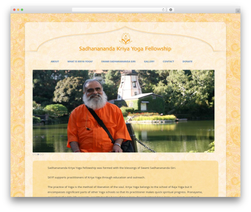 SKYF theme WordPress theme - sadhansangit.org