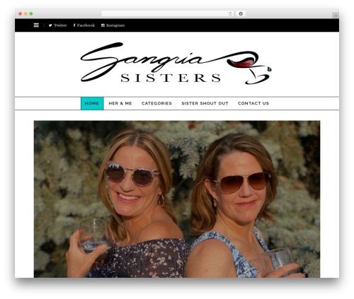 Theme WordPress Noir - sangriasisters.ca