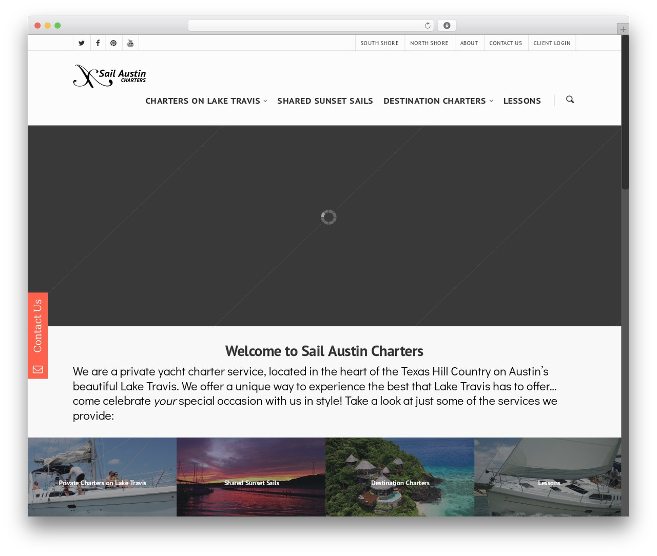 Theme WordPress Salient - sailaustin.com