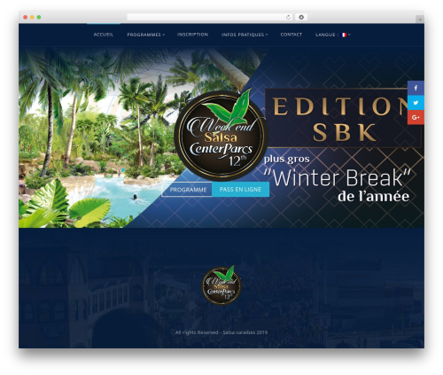 Theme WordPress Shindig Progression - salsa-caraibes.com