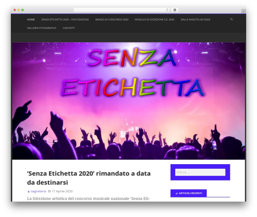 Theme WordPress Stargazer - senzaetichetta.com/new_site