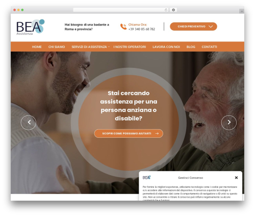 WordPress theme BEA - assistenzadomiciliareroma.net