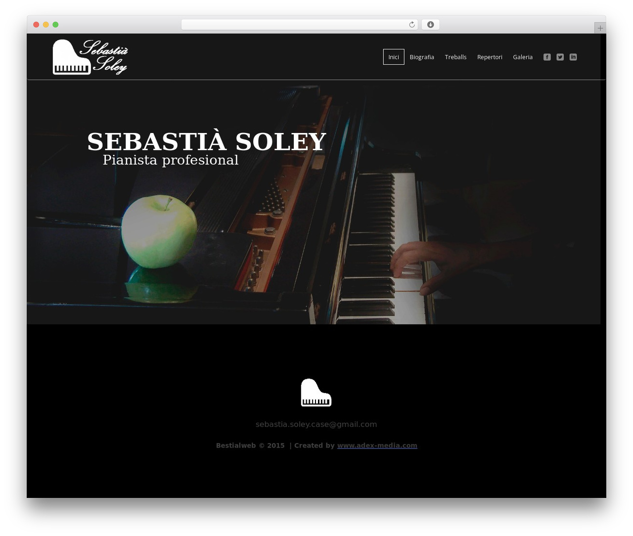 WordPress theme Bestialweb - sebastiasoley.com