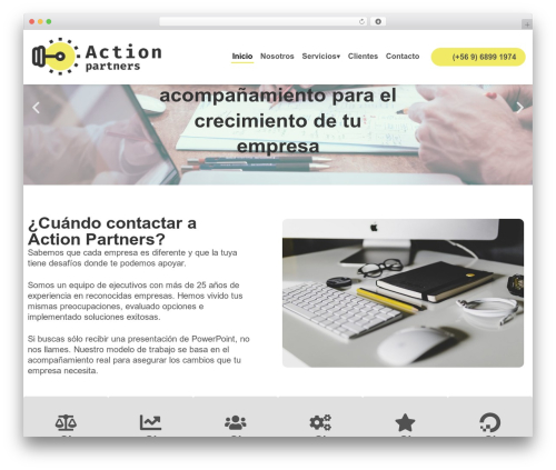 WordPress theme MasterBip - actionpartners.cl