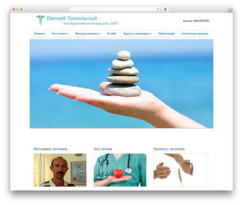 WordPress theme Modernize - lehaim120.com