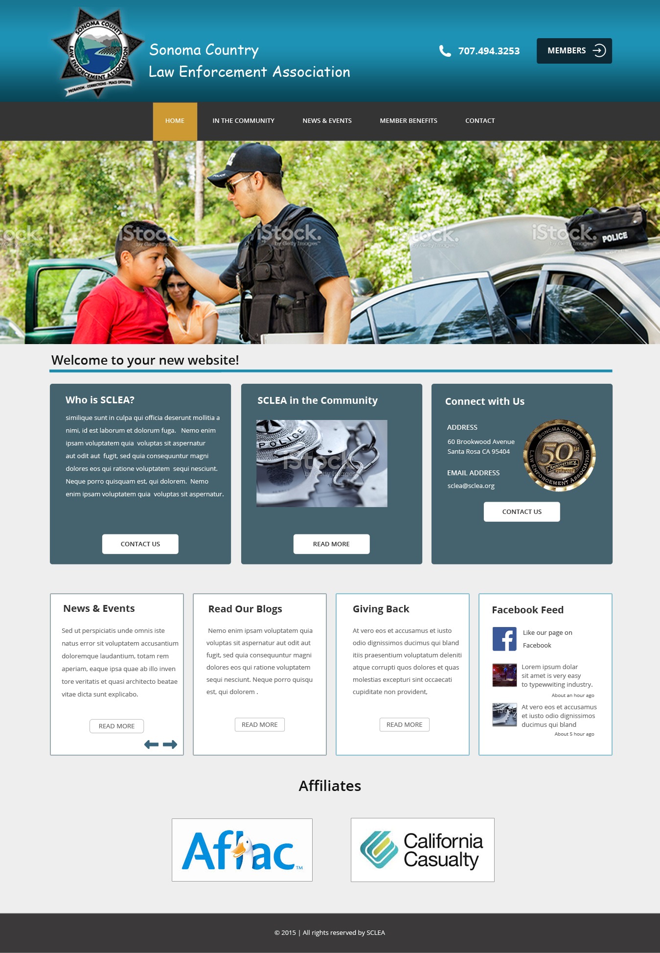 WordPress theme Sclea