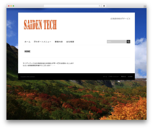 WordPress theme BoldR Lite - saidentech.com WordPress theme BoldR Lite - saidentech.com