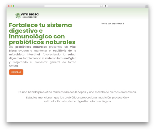 WordPress theme Hello Elementor - vitabiosaprobiotico.com