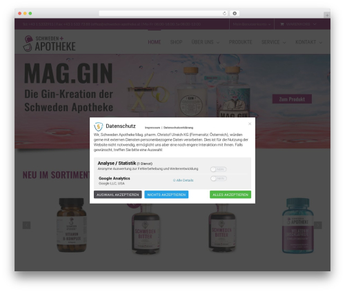 Woorechnung WordPress plugin - schweden-apotheke.at