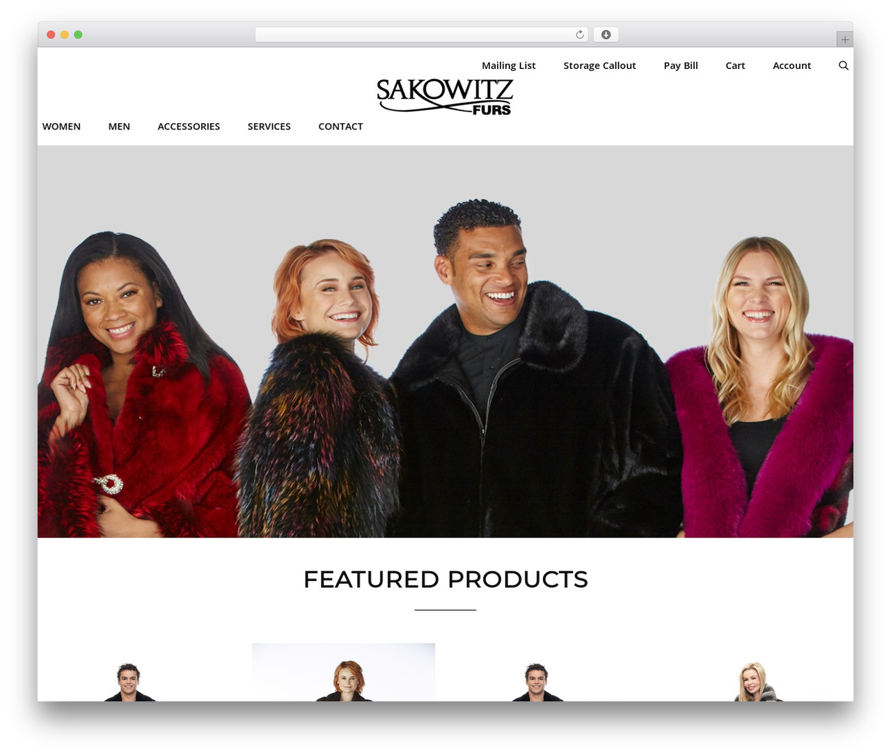 WP theme Inforock - sakowitzfurs.net