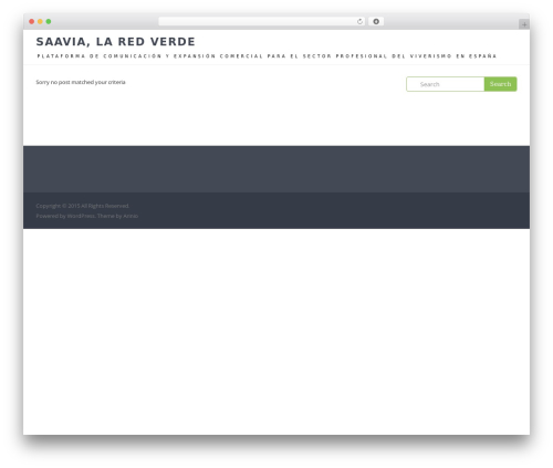 Alum theme WordPress - saavia.es Alum theme WordPress - saavia.es