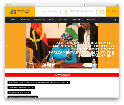 Fwdigp WordPress plugin - moj.gov.zm