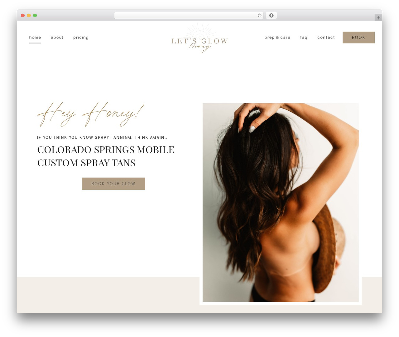 Bloom WP theme - letsglowhoney.com