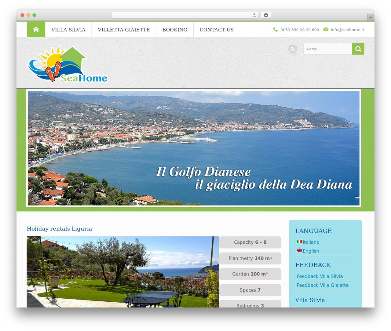 Circle Free WordPress theme - seahome.it