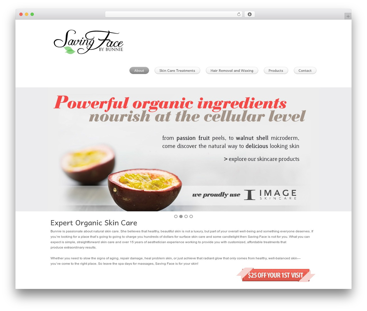 Clear Theme theme WordPress - savingfacebybunnie.com