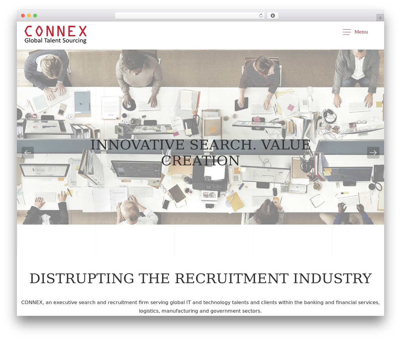Connex WordPress theme - career-connex.com