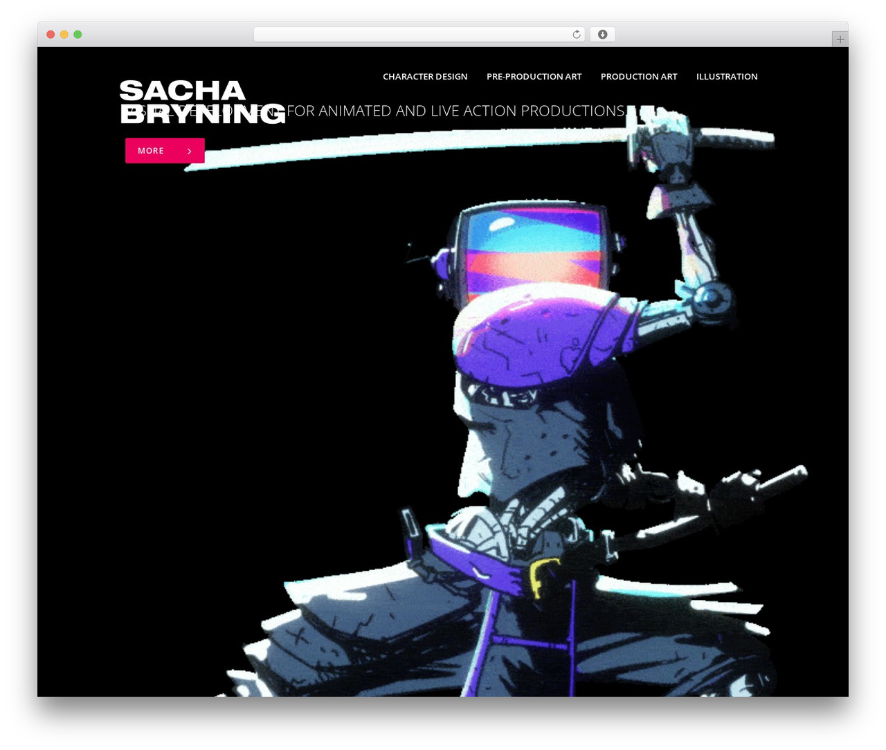 Elision WordPress theme - sachabryning.com
