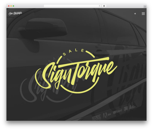 Flora business WordPress theme - salesigntorque.com.au