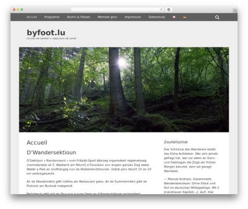 Gridalicious theme WordPress - byfoot.lu Gridalicious theme WordPress - byfoot.lu
