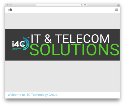 ITinc WordPress theme - i4ctg.com