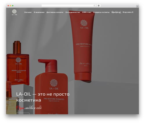 Levre WordPress theme - la-oil.ru
