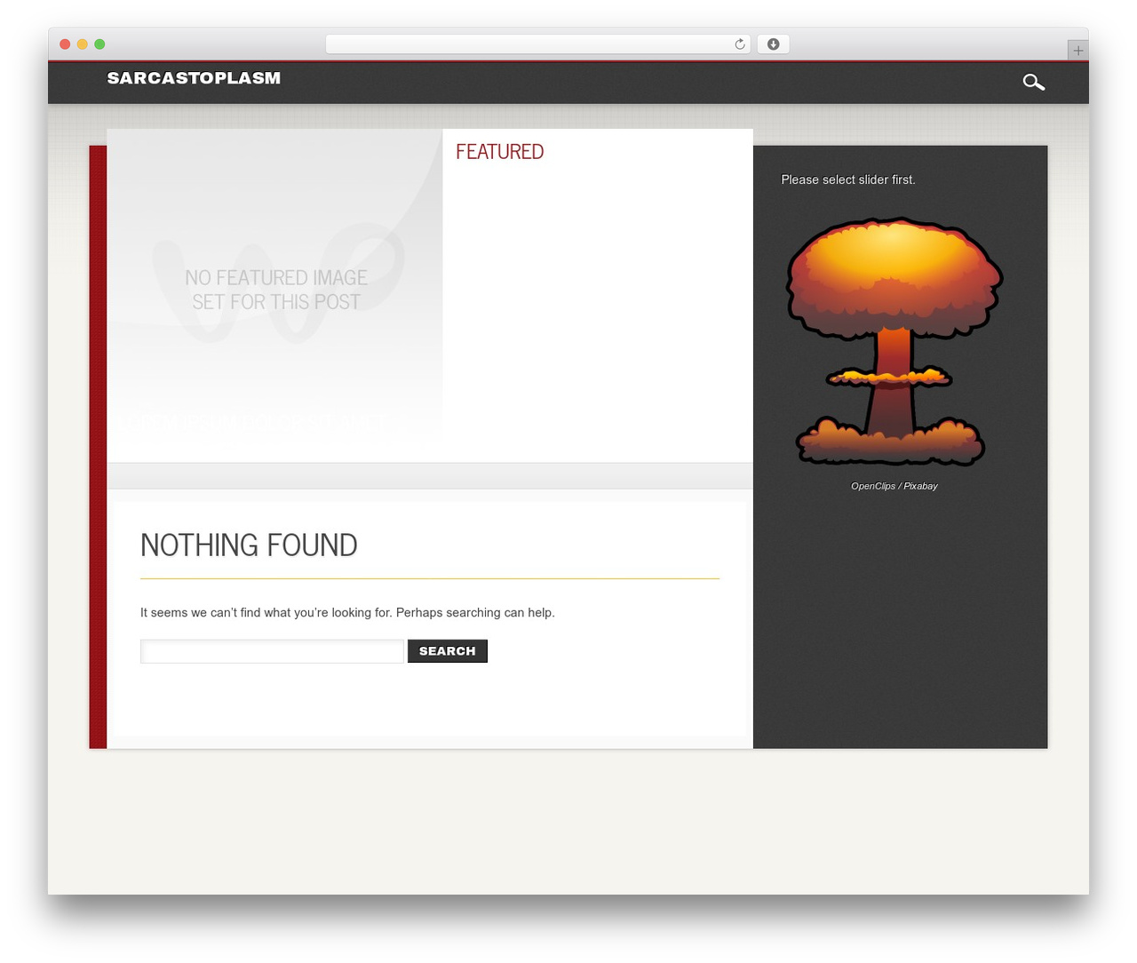 Noteworthy WordPress theme - sarcastoplasm.com Noteworthy WordPress theme - sarcastoplasm.com
