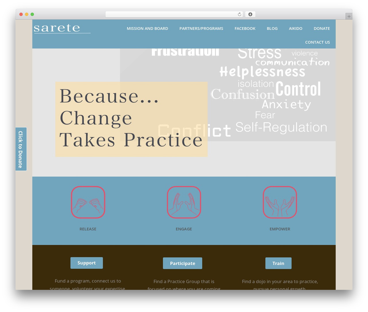 Optimizer PRO WordPress website theme - sarete.org