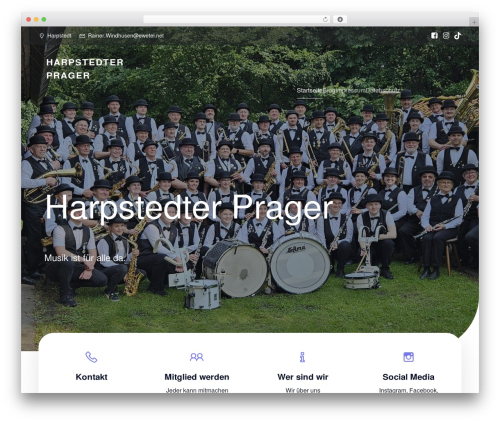 Rufous theme WordPress free - harpstedter-prager.de