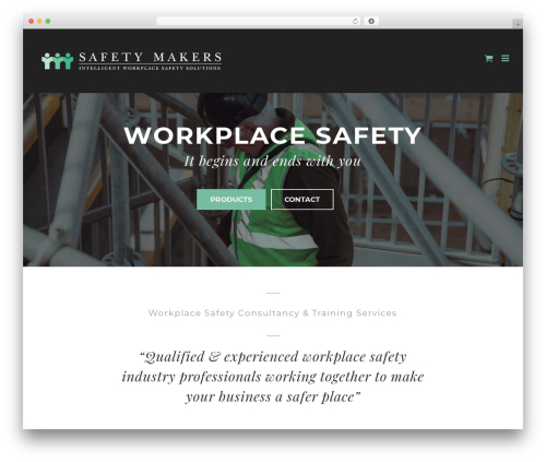Safety Makers theme WordPress - safetymakers.com.au