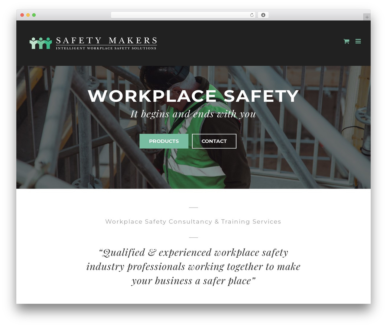 Safety Makers theme WordPress - safetymakers.com.au