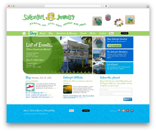 Slickr flickr pro WordPress plugin - sailorgirl.com