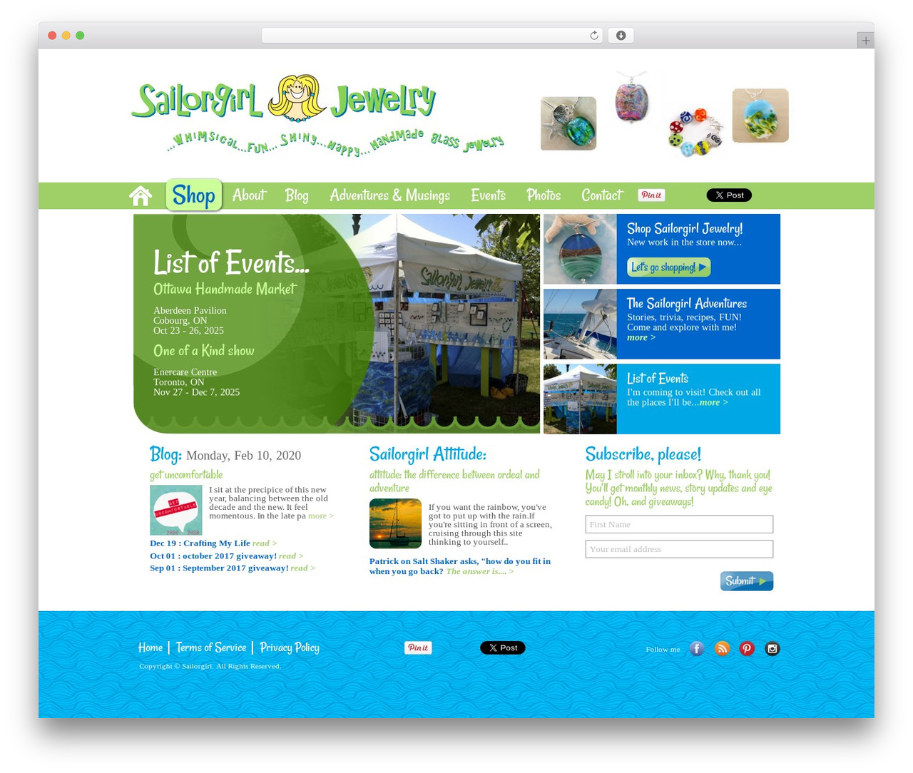 Sailorgirl WordPress theme - sailorgirl.com Sailorgirl WordPress theme - sailorgirl.com