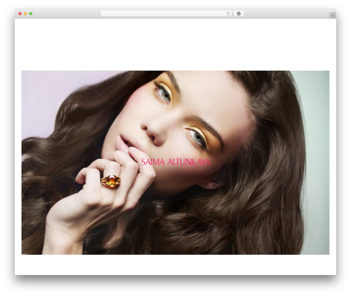 SAIMA ALTUNKAYA theme WordPress - saima-altunkaya.com