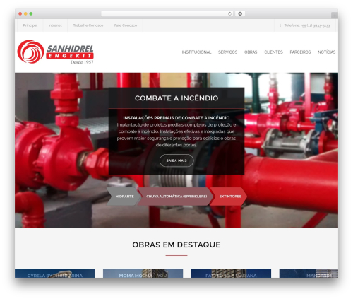 Sanhidrel-Engekit best WordPress theme - sanhidrel-engekit.com.br