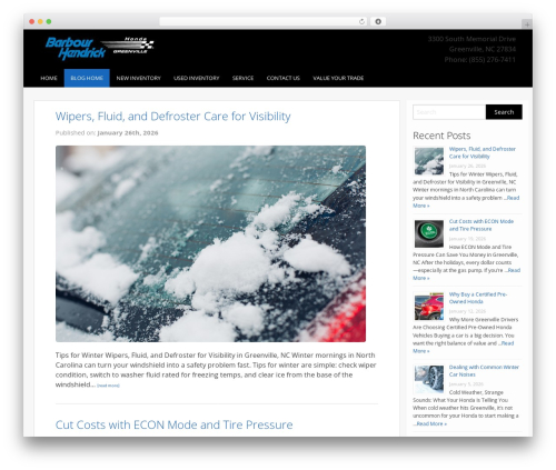 The Interactive Element Dealership Blog WordPress blog theme - shop.barbourhendrickhonda.com