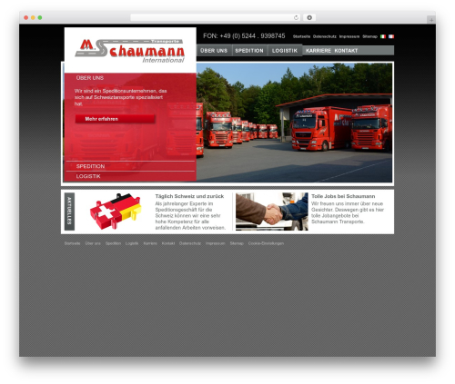 Theme WordPress code-x - schweiz-logistik.de
