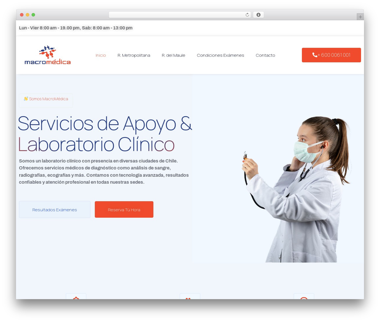 Theme WordPress Profecient Theme - laboratoriomacromedica.cl