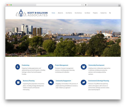 Theme WordPress SBSA - sbsa.co.uk