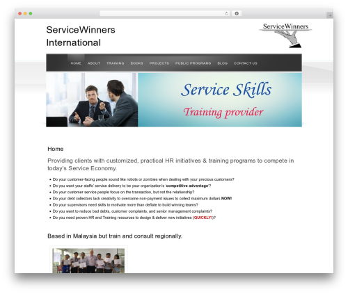 Wp testimonials WordPress plugin - servicewinners.com