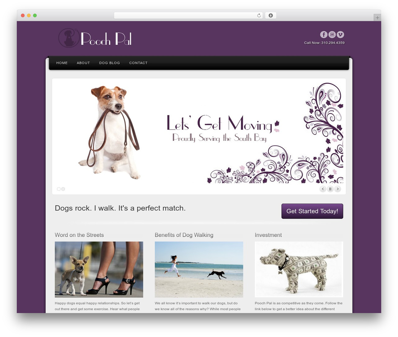 WordPress theme Alyeska - sbpoochpal.com