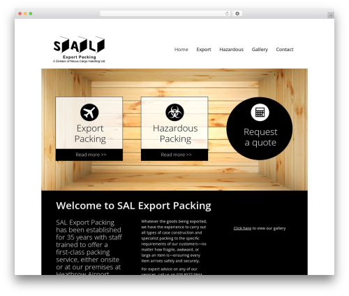 Touchy by bonfire WordPress plugin - salpacking.co.uk