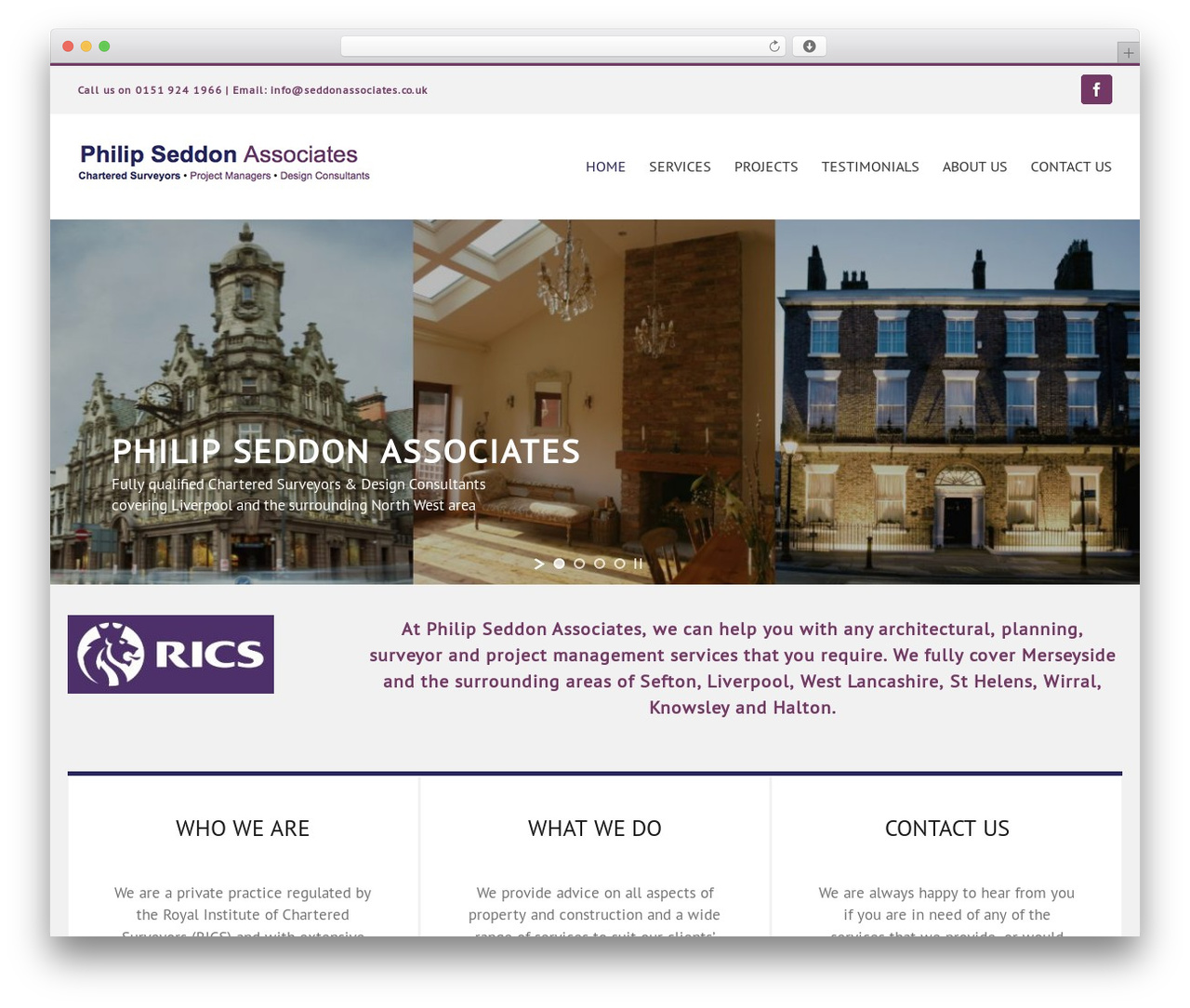 WP theme Avada - seddonassociates.co.uk