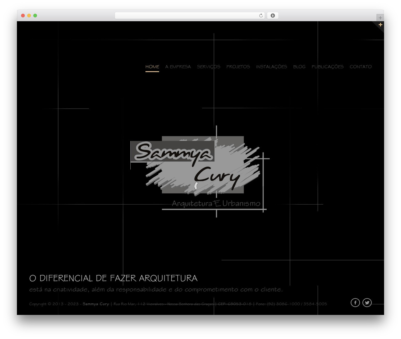 WP theme Coco - sammyacury.com.br/novo