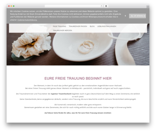 WP theme Multitheme - freie-trauzeremonie.de
