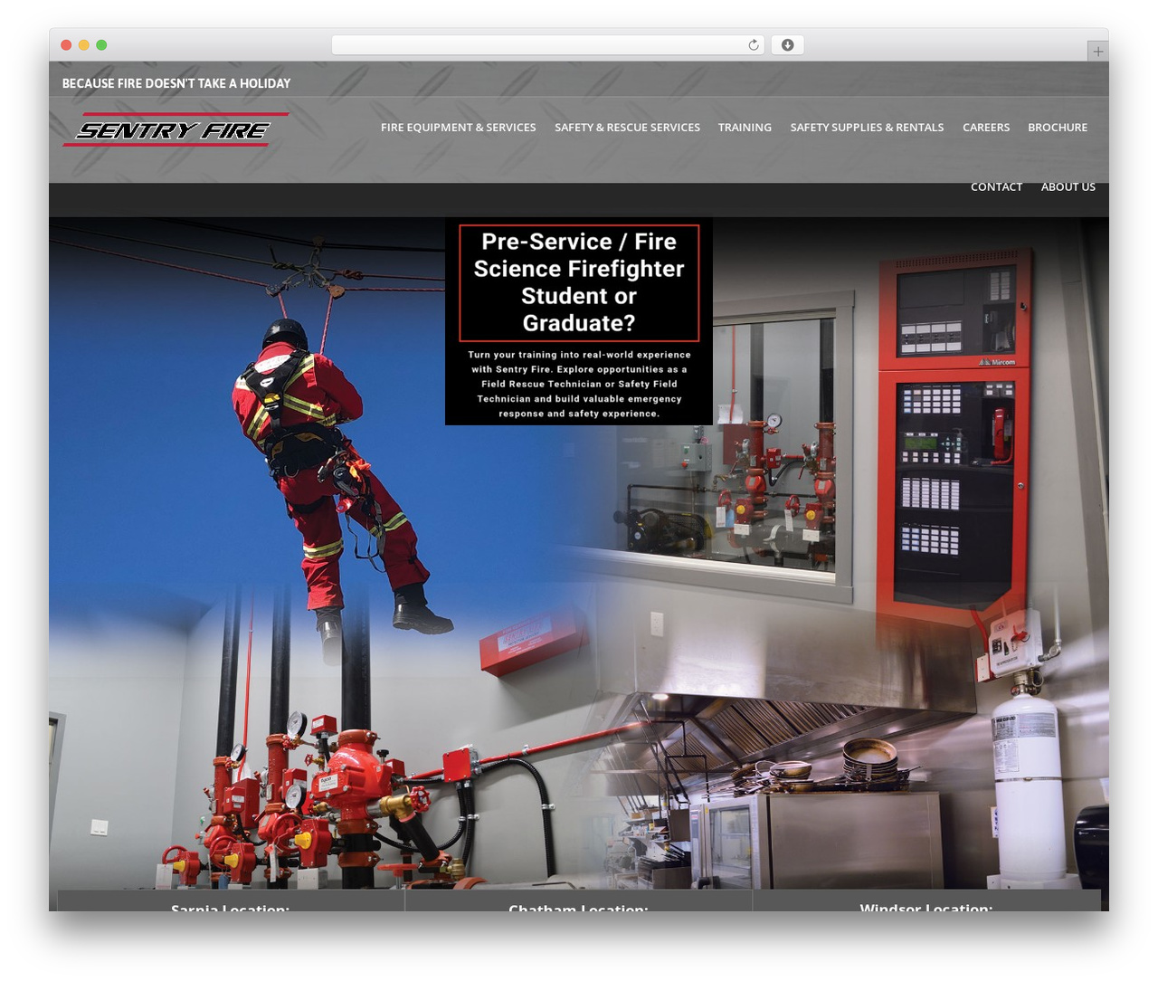 Billio top WordPress theme - sentryfire.ca